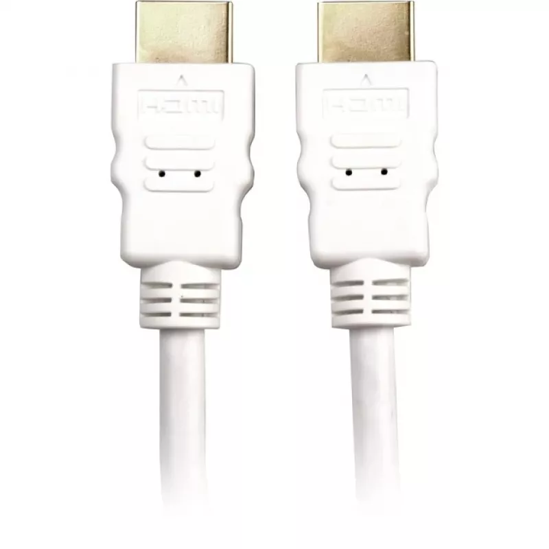 Cavo HDMI High Speed con Ethernet bianco, 2 metri