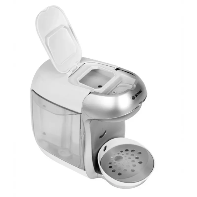 Macchina per caffè giocattolo KLEIN Bosch Tassimo 9231 – macchina per caffè giocattolo, argento, gioco di ruolo per bambini