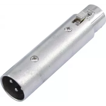 Adattatore XLR Omnitronic maschio 3 poli su femmina 5 poli, modello 30226575