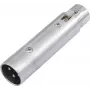 Adattatore XLR Omnitronic maschio 3 poli su femmina 5 poli, modello 30226575