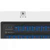 Tastiera meccanica full-size con filo KeySonic KSK-8202ELU-T (DE) — USB, layout tedesco, nero