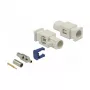 Connettore coassiale DELOCK 89756 — connettore FAKRA B, contatti dorati, 9,4×25,6×7,4 mm