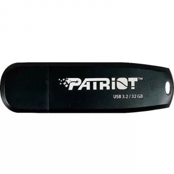 Chiavetta USB PATRIOT 32 GB USB Type-A 3.2 Gen 1 nero, 80 MB/s, portachiavi