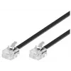 Cavo telefonico Microconnect MPK182 RJ-11 RJ-11 2m nero