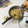 Wok Russell Hobbs RH01709EU 28 cm perlescente, padella antiaderente