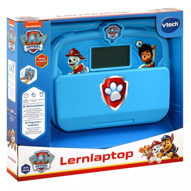 PAW Patrol laptop didattico, computer didattico blu