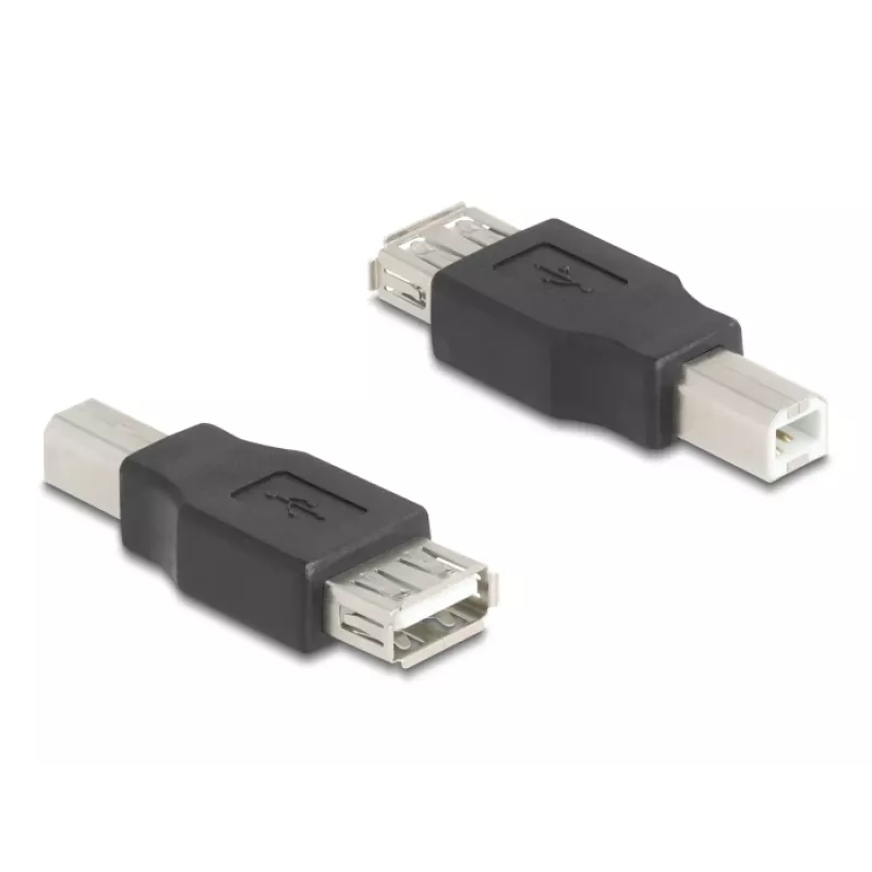 Adattatore per cavo DeLOCK 67199 USB Type-B su Type-A nero