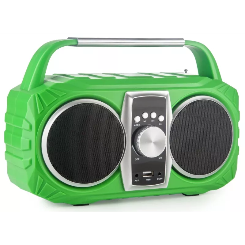 Radiosveglia PRIME3 Prime3 APR71GR Neon — sveglia con radio FM e display LED