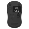 Savio MB-03 mouse ottico wireless, ricevitore USB 2,4 GHz, 1000 DPI, 3 pulsanti, batteria AA, 99x60x39 mm, 51 g, nero