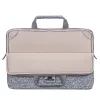 Rivacase Anvik 7913 Custodia per laptop da 13,3 pollici, grigio chiaro