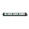 Prolunga elettrica Brennenstuhl 1951560600 3 m 6 prese AC nero grigio