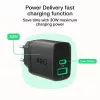 Caricabatterie Green Cell PowerSource Duo30 – 1× USB-A, 1× USB-C, 3A