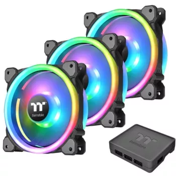 Ventola per case Thermaltake Ring Trio 14 ARGB 140mm - confezione da 3