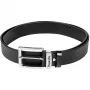 Cintura in pelle nero tg. L, cintura portautensili nero, E-05365