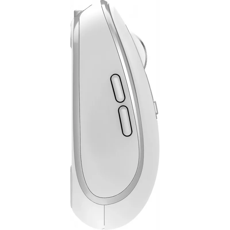 Mouse wireless DUAL WiFi+Bluetooth, batteria ricaricabile, 5 tasti