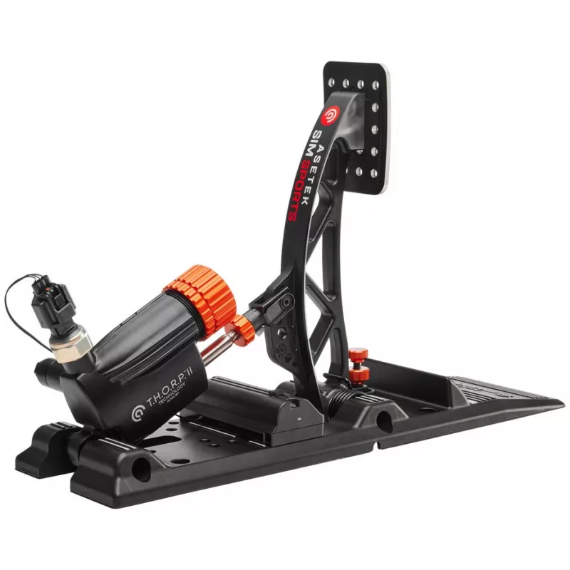 Set pedali gaming Asetek Invicta S-Series THORP II nero