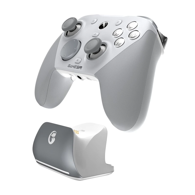 Controller da gaming GameSir G7 PRO Mech White – supporto con cavo/senza fili, layout ergonomico