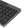 Tastiera wireless SBOX WK-131 US, design compatto in metallo, layout US