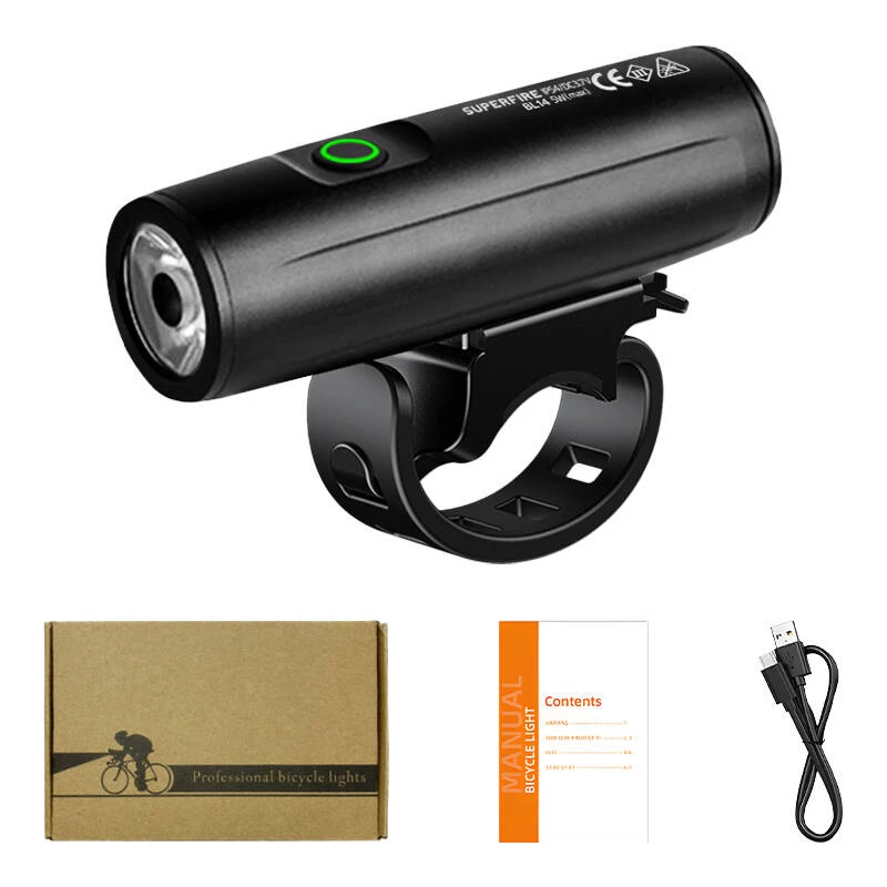 Luce per bici Superfire BL14 — 400 lm, 3 modalità
