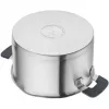 ZWILLING SIMPLIFY 66870-004-0 set di pentole acciaio inox 4 pz. argento nero