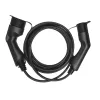 Cavo di ricarica per veicoli elettrici Green Cell EV13 nero Type 2 5m