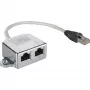 Wentronic Goobay splitter cavo (Network Doubler), adattatore a Y CAT - cablaggio 2 x CAT 5 Ethernet, schermato (68908)