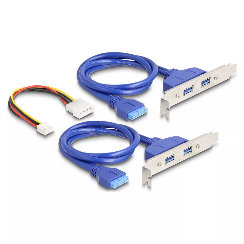 Adattatore interno USB 3.2 Gen 1 DeLOCK 61066 M.2 connettore maschio nero
