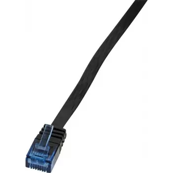 Logilink SlimLine - cavo patch - RJ-45 (M) - RJ-45 (M) - 1 m - UTP - CAT 6 - nero (CF2033U)