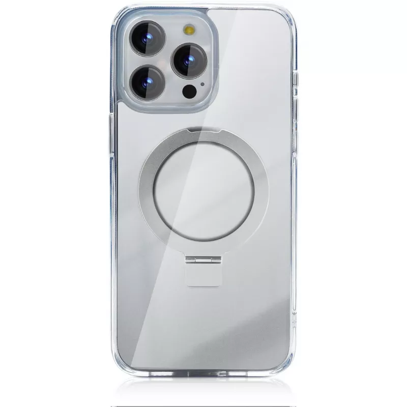 StyleShell SHOCKFlex con funzione stand, custodia per cellulare trasparente, iPhone 16 Pro Max, compatibile MagSafe