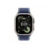 Cinturino Apple MFT74ZM/A smartwatch blu titanio poliestere spandex nylon