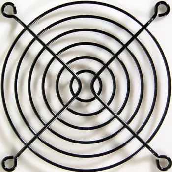 Griglia per ventola Senza produttore FGR-92B — griglia di protezione in metallo 92 mm per ventole di raffreddamento