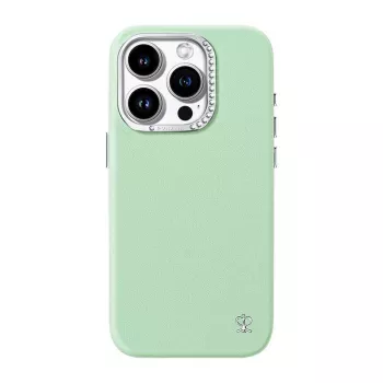 Custodia protettiva Joyroom PN-15F1 per iPhone 15 Pro Max, verde sottile, custodia leggera