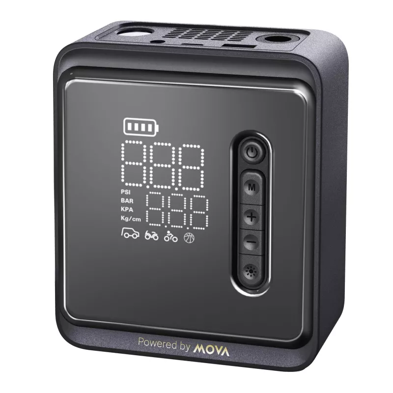 Pompa portatile per pneumatici auto MOVA MAP001 — pompa manuale ricaricabile per pneumatici di veicoli
