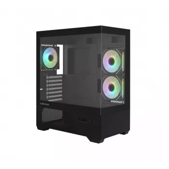 Case PC CHRONIX V2 Mid Tower ventole ARGB x3 nero