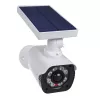 Telecamera di sorveglianza finta con pannello solare e luce LED SOL1800S CEE