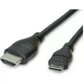 ROLINE cavo HDMI High Speed con Ethernet - cavo HDMI con Ethernet - mini HDMI (M)