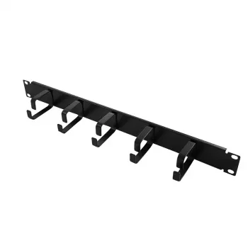 Barra per gestione cavi LogiLink OR101B 19 pollici 1U