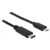 Cavo USB DeLOCK 0,5 m USB2.0-C Micro-USB B nero