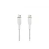 Cavo intrecciato USB-C a USB-C 1m bianco
