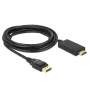 Adattatore per cavo video DeLOCK 85318 DisplayPort su HDMI 3 m nero
