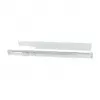 Guida a L di montaggio ALLNET lunghezza regolabile 502–849 mm grigio chiaro, coppia
