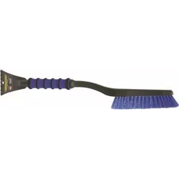 Raschietto per ghiaccio PETEX 45040000 con manico da 66 cm, impugnatura soft e spazzola