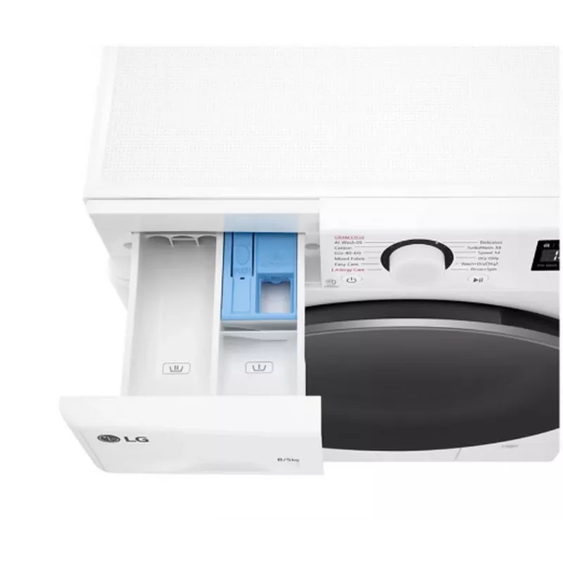 Lavasciuga LG F2DR508S1W 8 kg / 5 kg 1400 giri/min Bianco