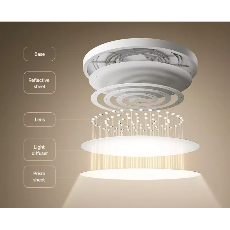 Lampada da soffitto intelligente Xiaomi D30 WiFi 30W