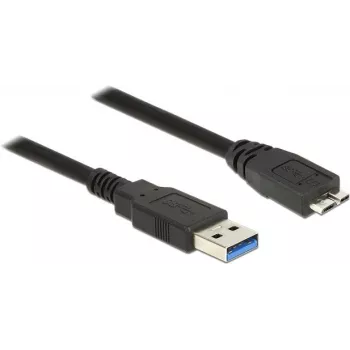 Cavo USB DeLOCK 85075 USB 3.2 Gen 1 3 m USB A Micro-USB B nero