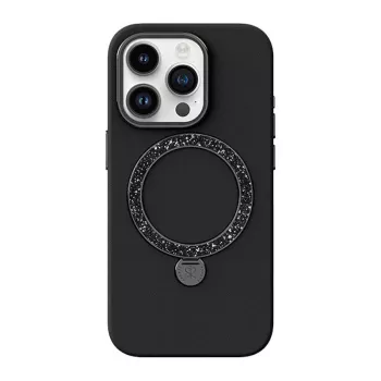 Custodia per telefono Joyroom PN-15L2 per iPhone 15 Pro, custodia protettiva nera, vestibilità sottile