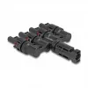 Connettore solare DeLOCK DL4 1 maschio su 4 femmina nero