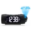 Blaupunkt CRP9BK radiosveglia, FM PLL, proiettore, 2 sveglie, ricarica USB, temperatura interna, nero