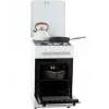 Cucina a gas/elettrica MPM MPM-56-KGE-03 bianca