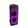 Sistema audio PLL FM USB/SD/BT 2xKaraoke FULL LED PartyBox